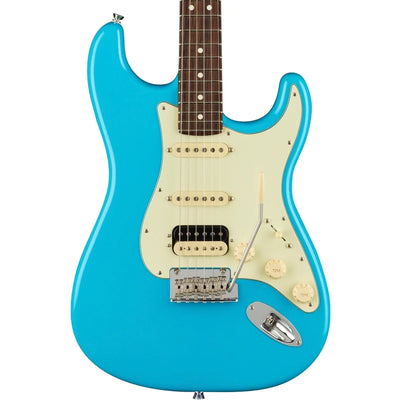 Fender American Professional II Stratocaster Electric Guitar HSS - Rosewood Fingerboard - Miami Blue product image