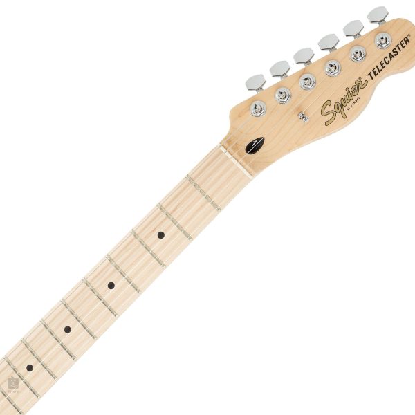 Fender Squier Affinity Series Telecaster Electric Guitar - Black detail image 5
