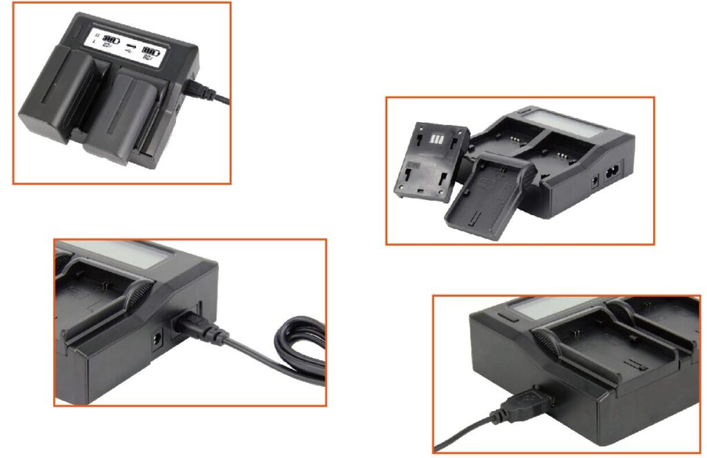 Dynacore Panasonic DV Battery Charger detail image 2