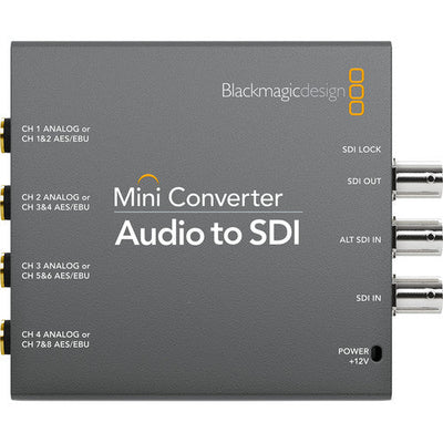 Blackmagic Design Mini Converter Audio To SDI product image