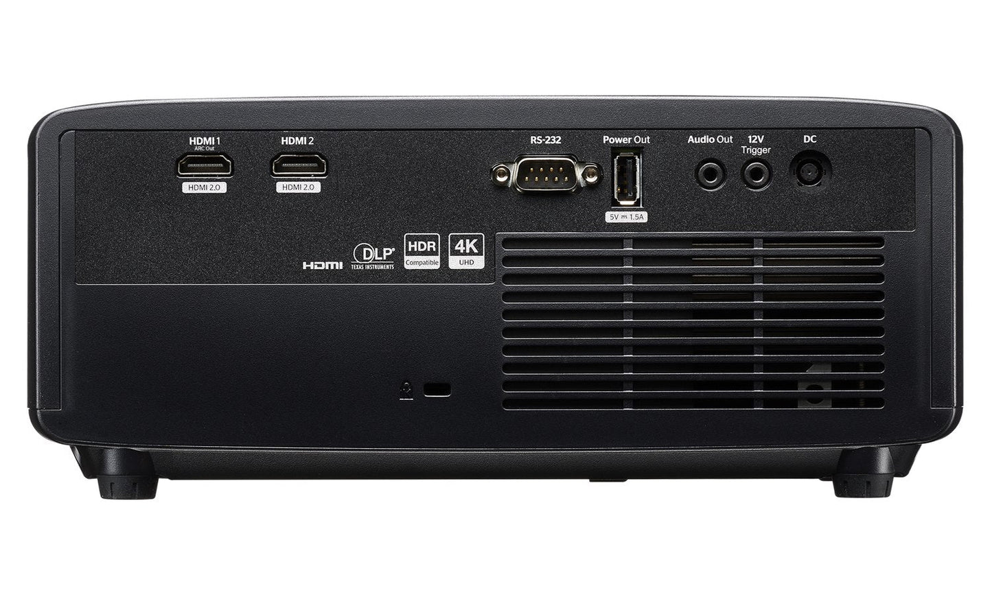 Optoma UZ38X 4K UHD Laser Projector – 3,800 Lumens - View 4