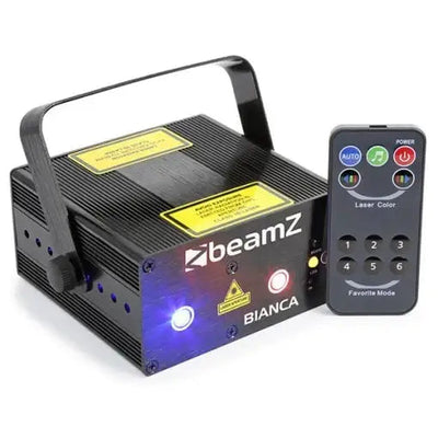 BEAMZ BIANCA LASER DOUBLE RGB GOBO - BEAMZ - VisionSounds South Africa