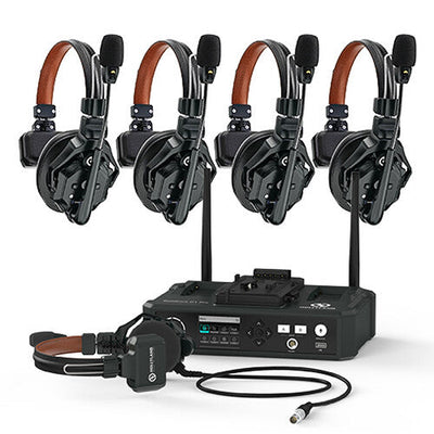 Hollyland Solidcom C1 Pro-Hub4S ENC 5-Person Full-Duplex Wireless Intercom System with Hub (1.9 GHz) product image
