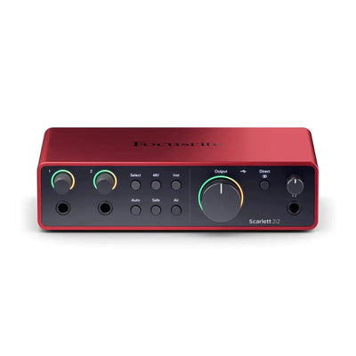 Focusrite Scarlett 2i2 USB-C Audio Interface (4th Gen) - Focusrite - VisionSounds South Africa