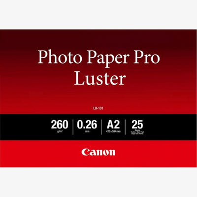 Canon LU-101 Luster Photo Paper Pro A2 – 25 Sheets product image 1