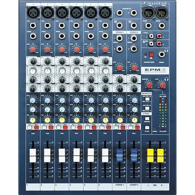 Soundcraft EPM6 6-Channel - Soundcraft - VisionSounds South Africa