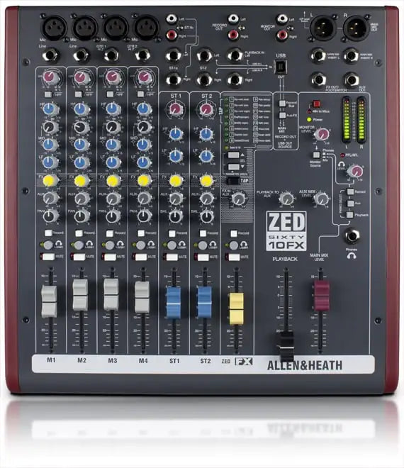 Allen & Heath ZED60-10FX - Allen & Heath - VisionSounds South Africa