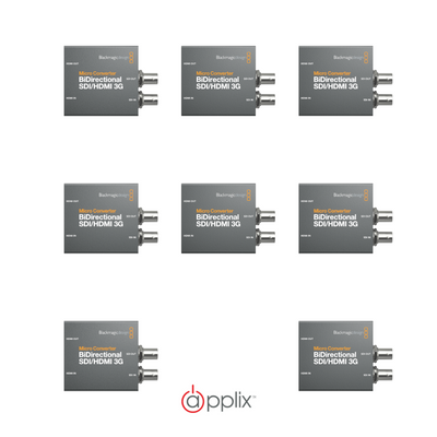 Blackmagic Design Micro Converter Bi-Directional 3G x 8 Bundle product image