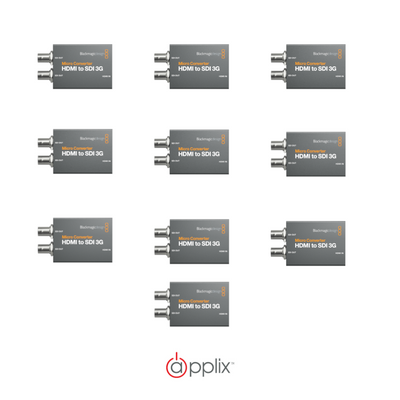 Blackmagic Design Micro Converter HDMI to SDI 3G x 10 Bundle product image