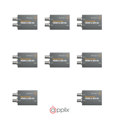 Blackmagic Design Micro Converter HDMI to SDI 3G x 8 Bundle product image