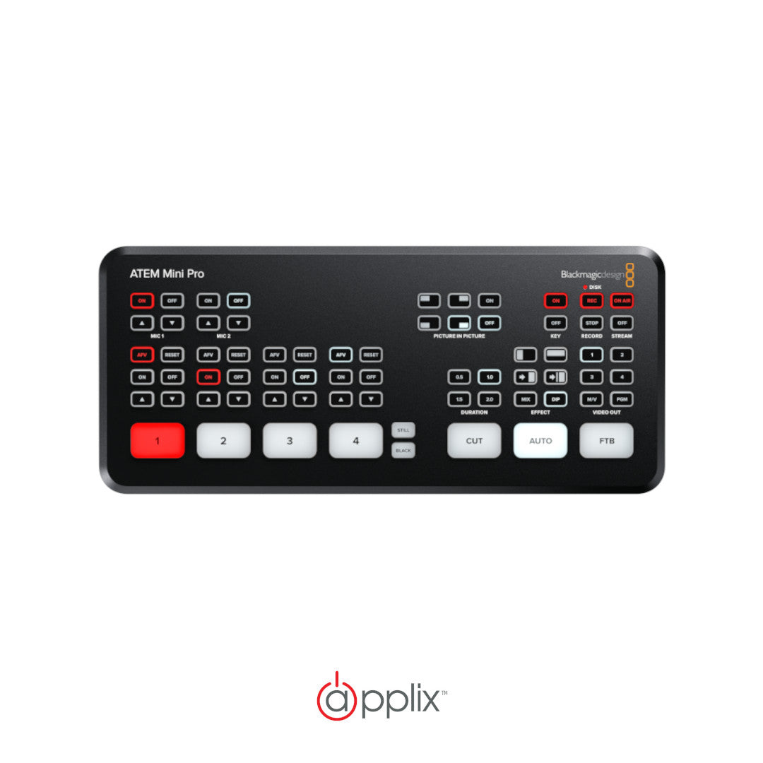 Canon XA60B & Blackmagic Design Atem Mini Pro detail image 3