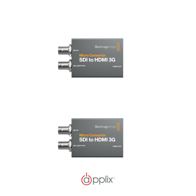 Blackmagic Design Micro Converter SDI to HDMI 3G x 2 Bundle product image