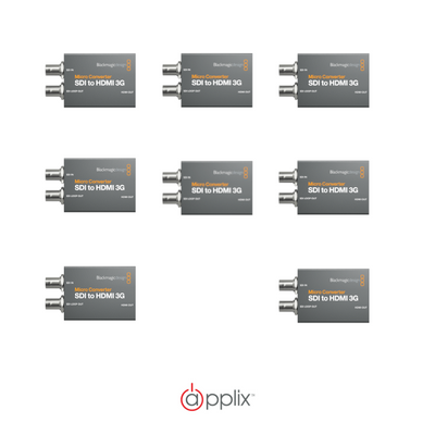 Blackmagic Design Micro Converter SDI to HDMI 3G x 8 Bundle product image