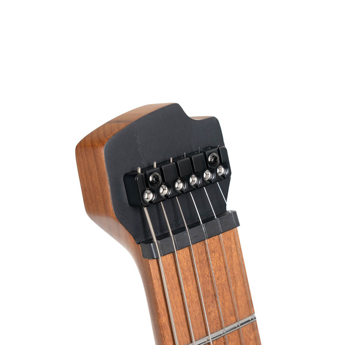 Cort Space G6TR Headless Electric Guitar – Semi Gloss Lava detail image 5