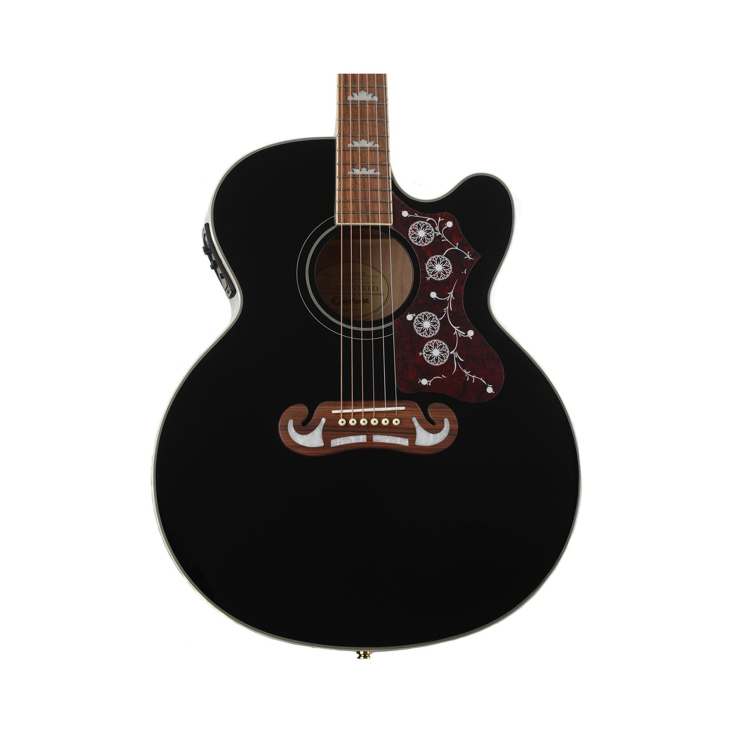 Epiphone J-200EC Studio Acoustic-Electric Guitar - Black product image