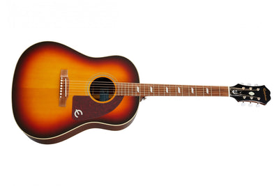 Epiphone Masterbilt Texan Acoustic-Electric Guitar - Faded Cherry Aged Gloss product image