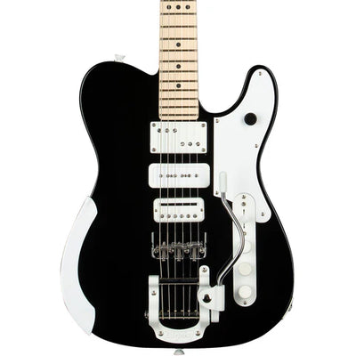 Fender Jack White Triplecaster Telecaster Electric Guitar - Black product image