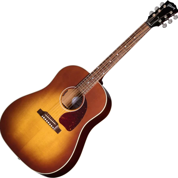 Gibson J-45 Standard Acoustic Guitar - Honeyburst Gloss detail image 12