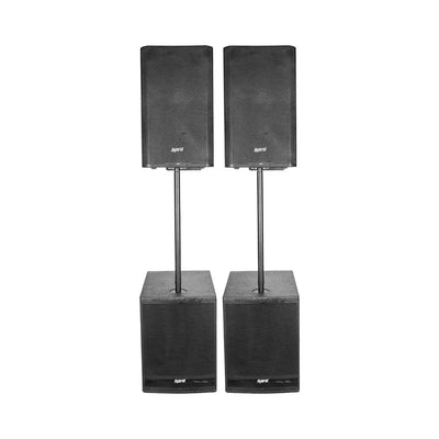 Hybrid PA15DSP & LS18A Combo - Professional PA & Subwoofer System - Hybrid - VisionSounds South Africa