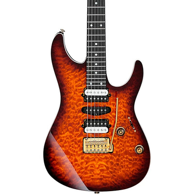 Ibanez Premium AZ47P1QM Electric Guitar - Dragon Eye Burst product image