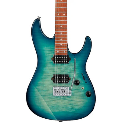 Ibanez Standard AZ24S1F Electric Guitar – Turquoise Burst product image