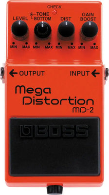 BOSS MD2 Mega Distortion Guitar Effects Pedal - Boss - VisionSounds South Africa