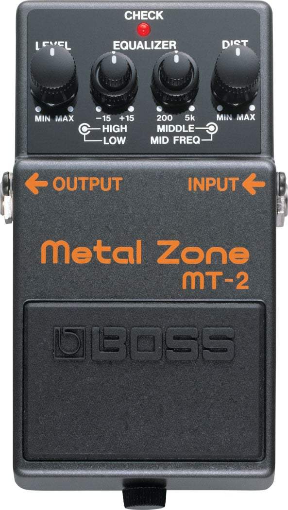 BOSS MT2 Metal Zone Guitar Effects Pedal - Boss - VisionSounds South Africa