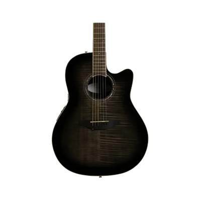 Ovation Celebrity Standard Exotic CS24P-TBBY Mid Depth - Transparent Black Burst product image
