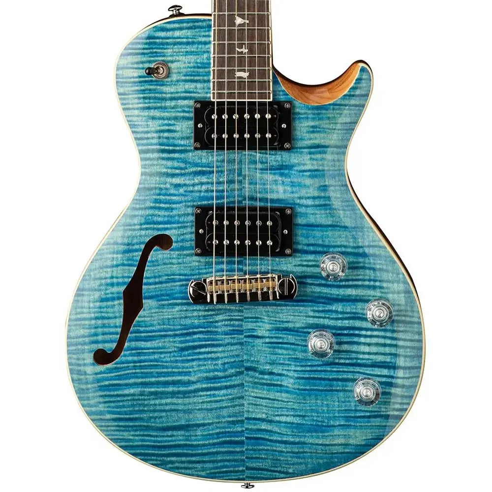 PRS SE Zach Myers 594 Semi Hollowbody – Myers Blue Electric Guitar - 2024 product image