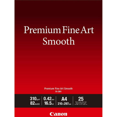 Canon Premium Fine Art Smooth FA-SM1, 25 Sheets, A3 product image 1