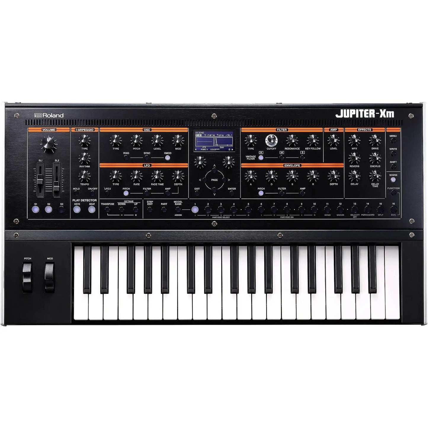 Roland JUPITER-Xm Keyboard Synthesizer - Roland - VisionSounds South Africa