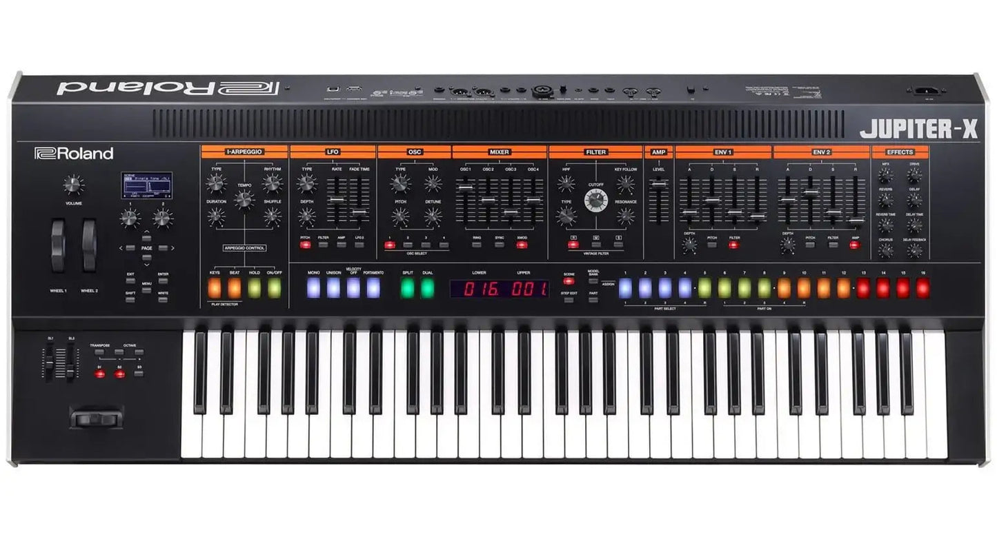 Roland Jupiter-X Flagship synthesizer - Roland - VisionSounds South Africa
