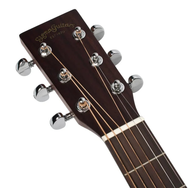 Sigma 000MC-15E Auditorium Acoustic Guitar Mahogany detail image 10