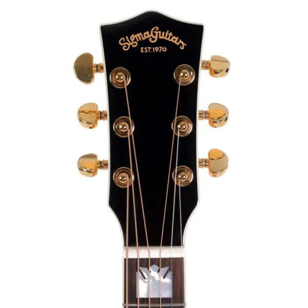 Sigma GJA-SG200-AN Grand Jumbo Acoustic Electric – Antique Natural detail image 5