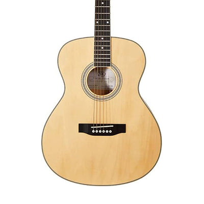 SX SO104 Mini Jumbo Acoustic Guitar - Natural product image