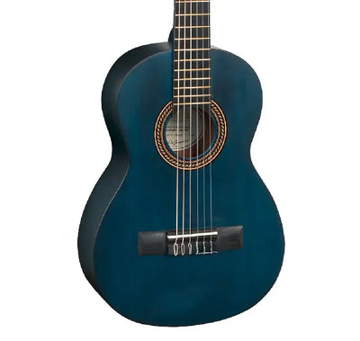 Valencia 1/4 Classical Guitar - Transparent Blue product image