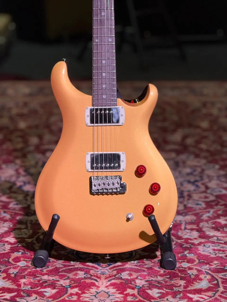 PRS SE DGT David Grissom Solidbody Electric Guitar - Gold Top product image