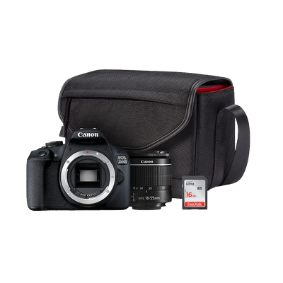 Canon EOS 2000D DSLR Priceless Moments Starter Bundle