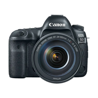 Canon EOS 5D Mark IV DSLR with 24-105mm f/4L IS USM II Lens