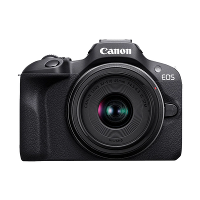 Canon EOS R100 Mirrorless Camera with RF-S 18-45mm Lens