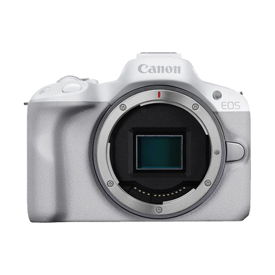 Canon EOS R50 Mirrorless Camera Body (White)