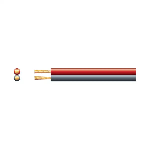 Filo SPEAKER CABLE 4.0MM RED/BLACK 100M - Filo - VisionSounds South Africa