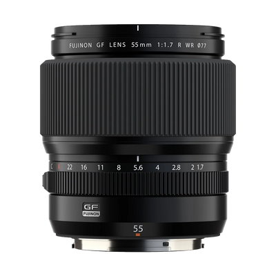 Fujifilm GF 55mm f/1.7R WR Lens (Fujifilm G)