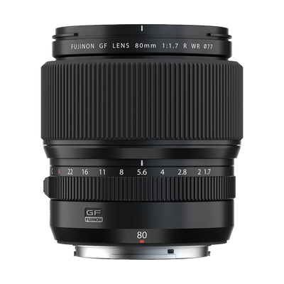 Fujifilm GF 80mm f/1.7 R WR Lens