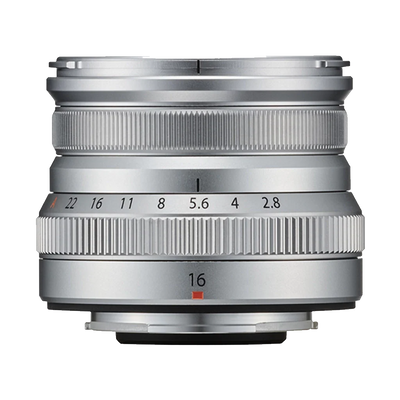 Fujifilm XF 16mm f/2.8 R WR Lens (Silver)
