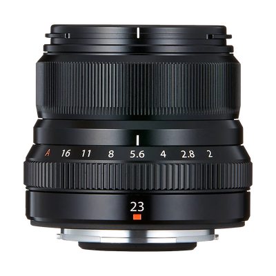 Fujifilm XF 23mm f/2 R WR Lens (Black)