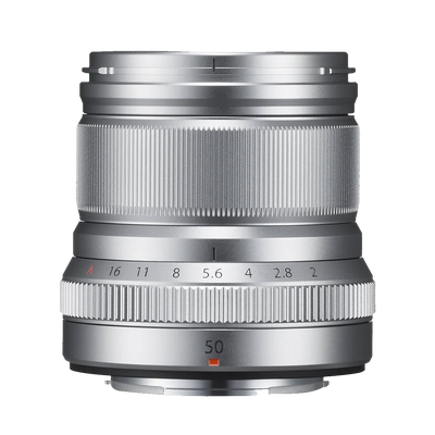 Fujifilm XF 50mm f/2 R WR Lens (Silver)