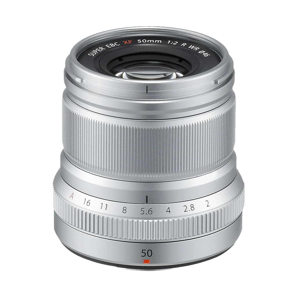 Fujifilm XF 50mm f/2 R WR Lens (Silver)