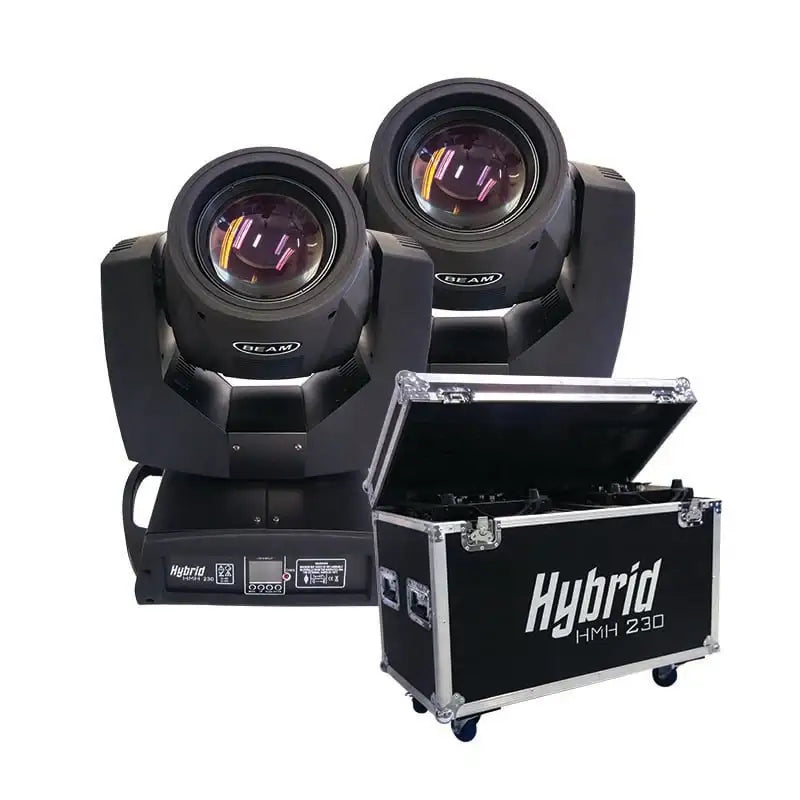 Hybrid HMH 230 Moving Heads with Flightcase - Hybrid - VisionSounds South Africa