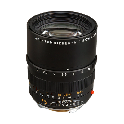 Leica APO-SUMMICRON-M 75mm f/2 ASPH. Telephoto Lens
